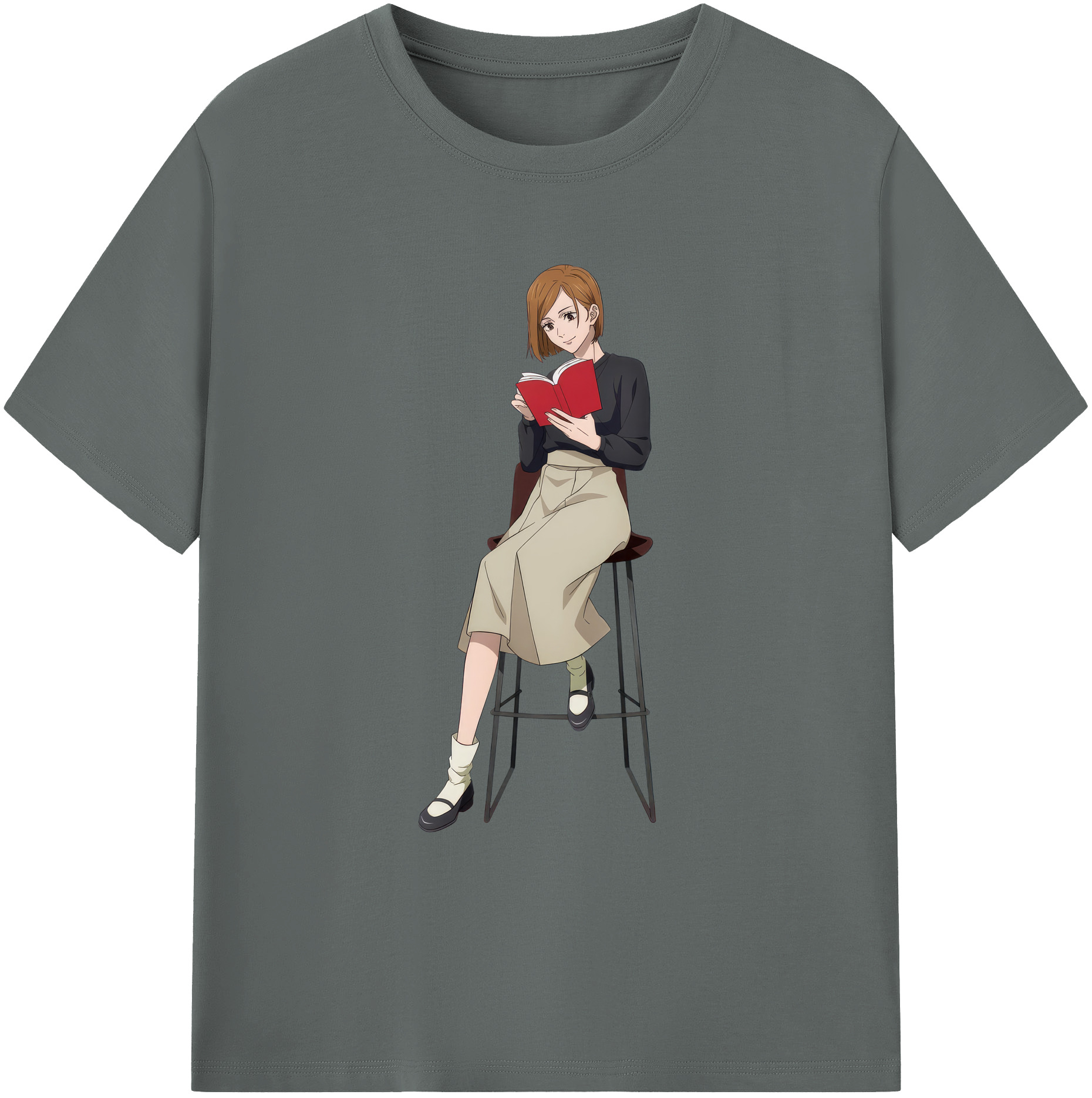 （画像用） 呪術廻戦 Jujutsu Kaisen 綿100％ メンズ半袖Tシャツ｜肌触りやわらか＆通気性